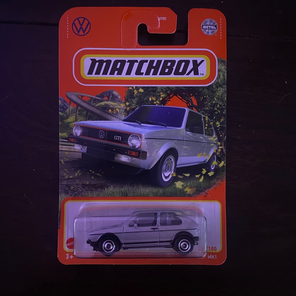 1976 volkswagen golf mk1 matchbox